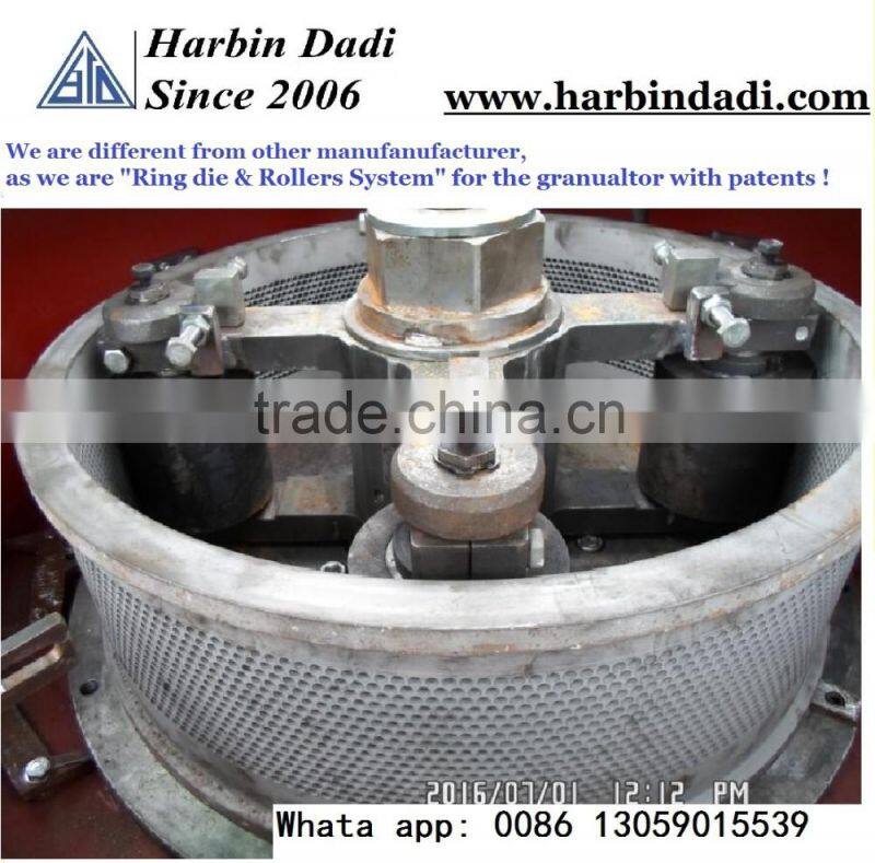 KHL-400 model 1-2 ton per hour Ring die organic fertilizer granule machine