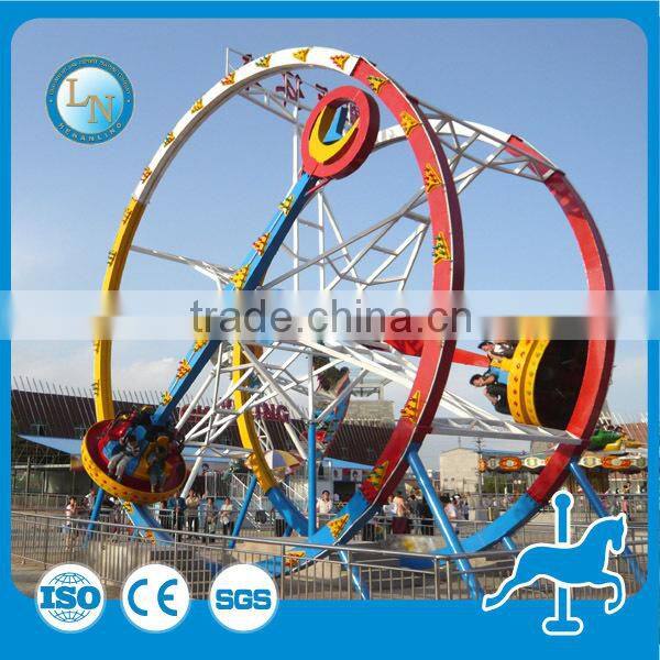 Outdoor playground equipment Ferris ring car!!! Fairground attraction amusement park ferris ring car ride for sale