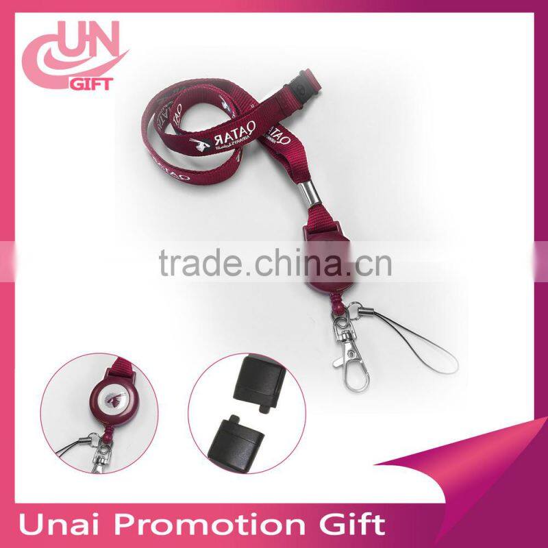 cheap custom lanyards no minimum order with id card holder