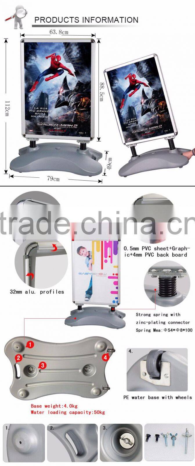 waterproof poster board display