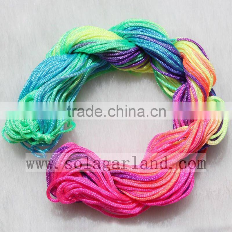 1MM/1.5MM Jade Line Jade Knot Wire Jewelry DIY Braided Cord Mix Color