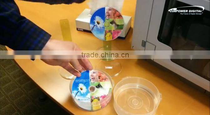 PlexDisc 52x 700MB Liquid Defense Plus Glossy White Inkjet Hub Printable CD-R 50 Packs Disc