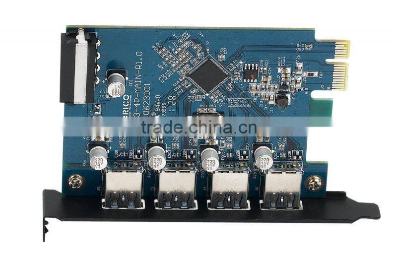 4ports USB3.0 express card, PCI-E express card,4 port usb express card
