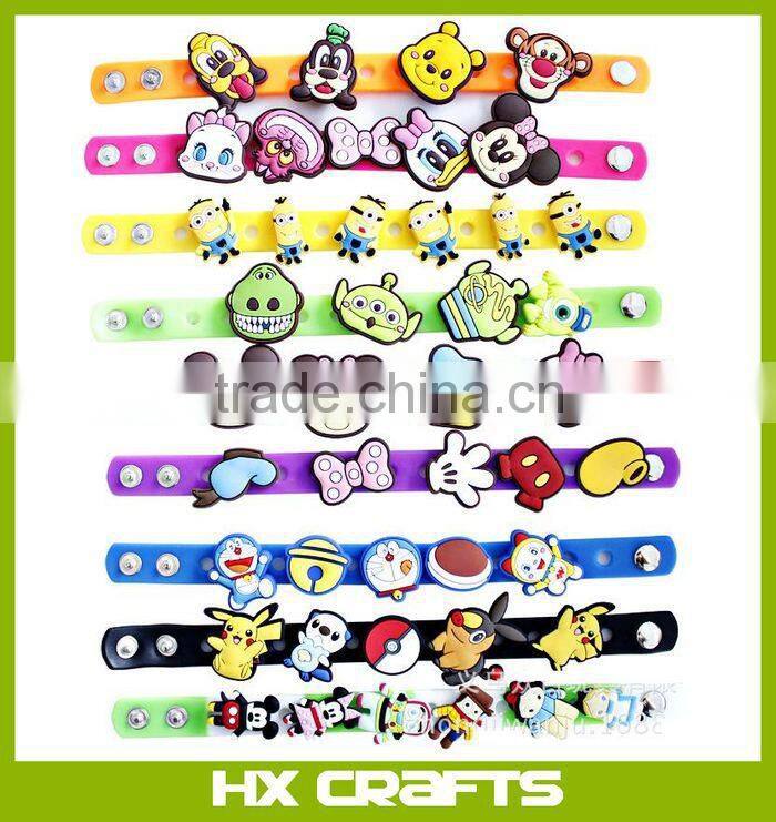 Diy Adjustable Wristband Bracelet For Fit Croc Shoe Charms