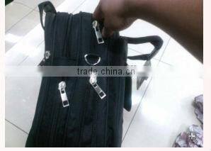 Wholesale cheap polyester zippered promotional conference document bag