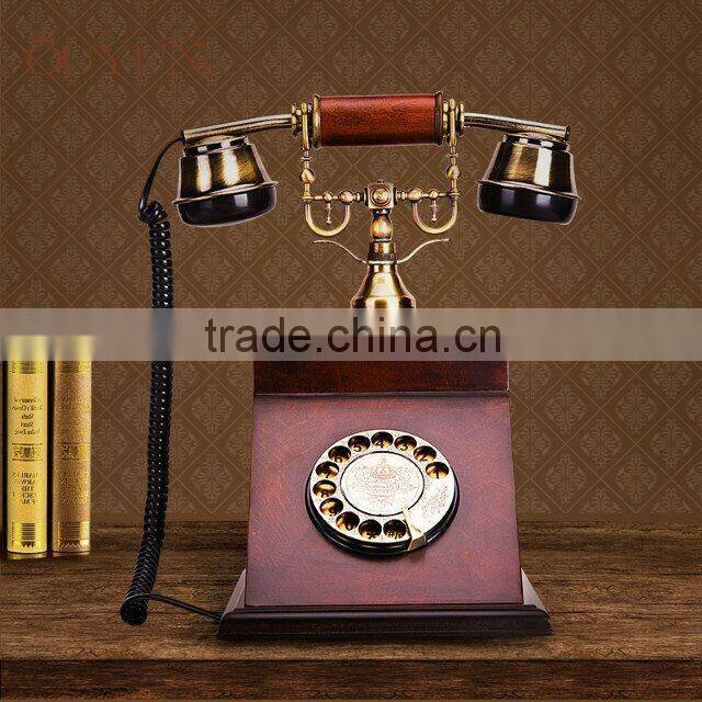 Antique Rotary telephone set Classic Landline Phone