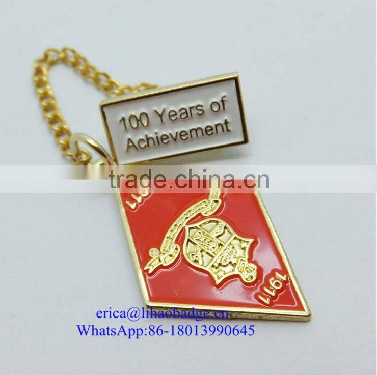 customized metal logo lapel pin,zinc alloy military cap badges with good price