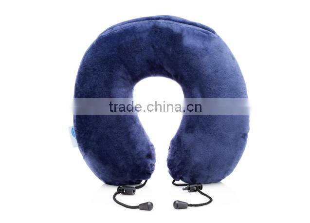 Memory Foam Travel Neck Pillow with , Adjustable Toggles