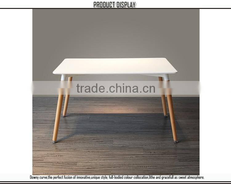 White top wood leg dining table set for sale