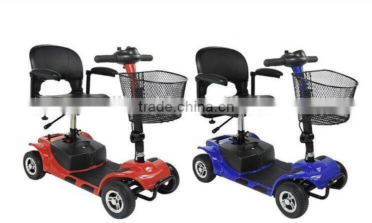 Lead Acid Folding Mobility Disabled Scooter with CE approval/silla de ruedas electrica scooter