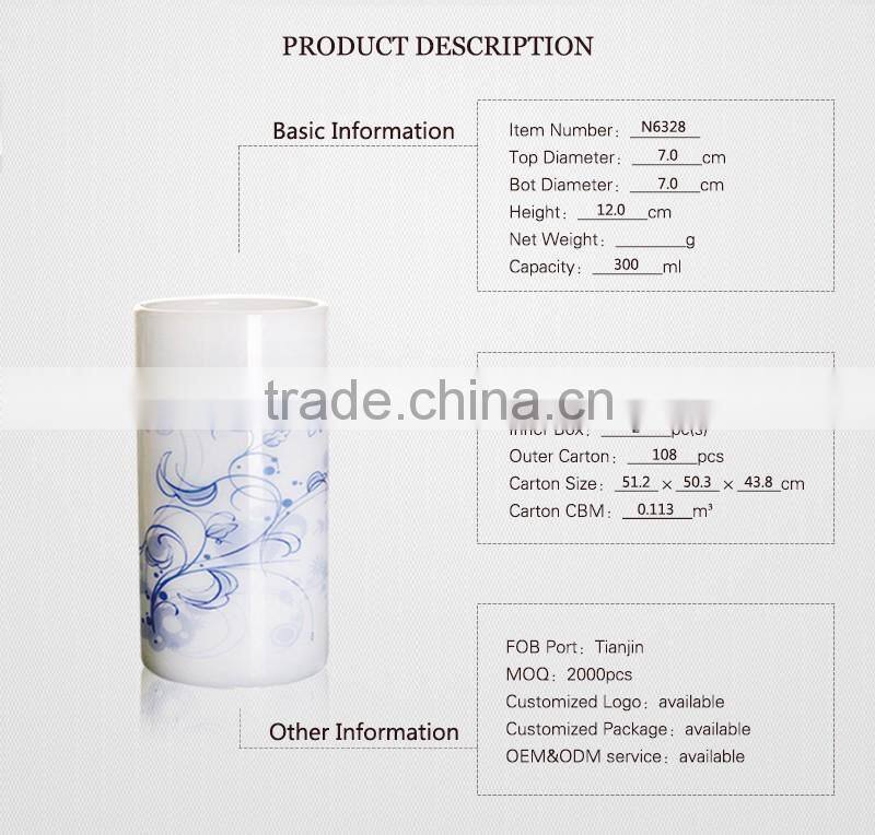 Wholesale china heat resistant glass mug beer bottle shape water N6328