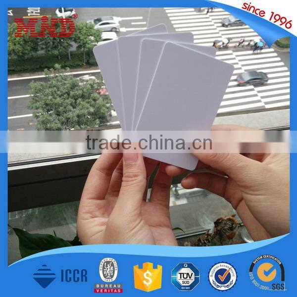 MDI96 Inkjet customized shape PVC Card for epson l800 printer