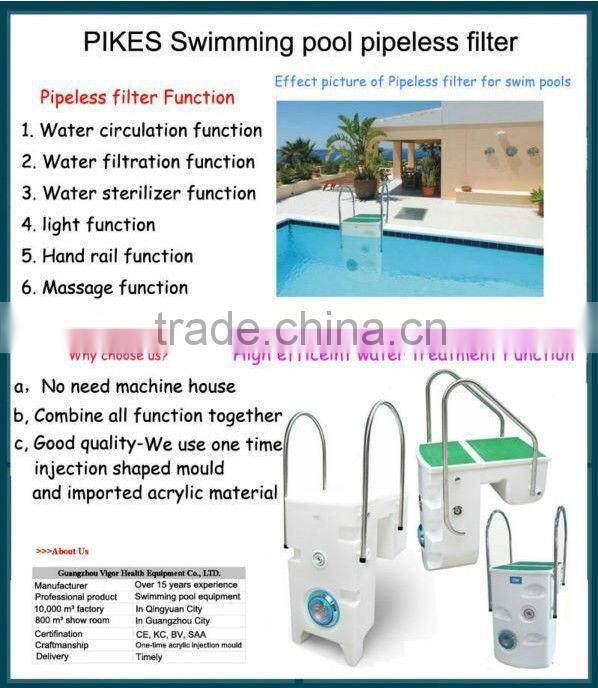 Wirlpool portable polypropylene fibers swimming pool filter