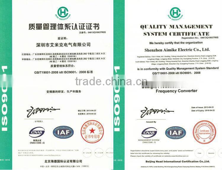 Frequency from Voltage ac drive for air compressor for wholesales