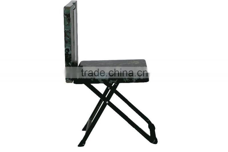 Hot sale Folding chair /military training chair with writing table
