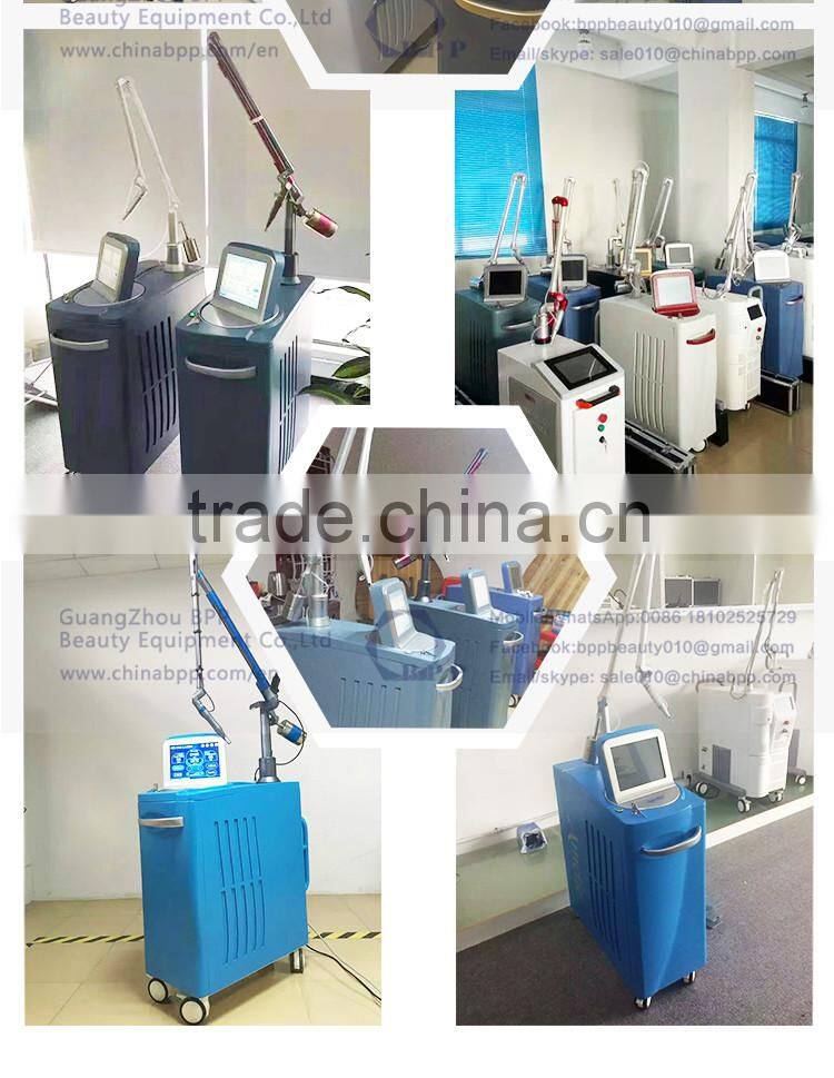 Q Switched Nd:YAG Laser Tattoo Removal , Pore Refining Machine / q switched laser