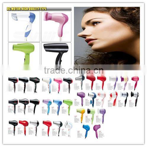Fashion hot handle design high motor hair dryers for travel and home china supplier
