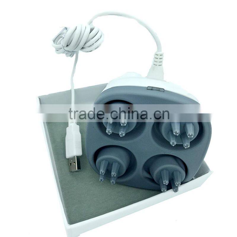 Waterproof Electric Vibrate Scalp head Shampoo Massager Head Hair Care Massage Shampoo Brush