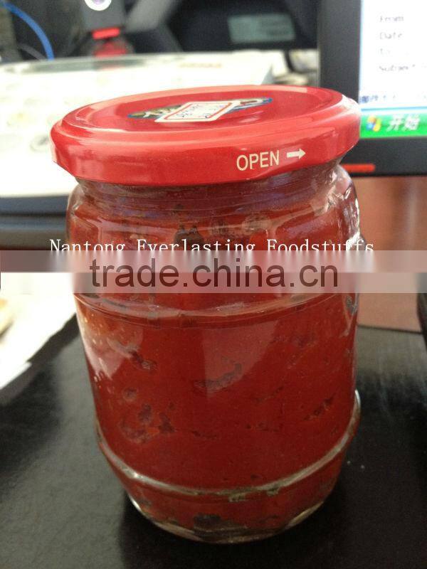 140g-700g glass jar tomato paste processing plant in china