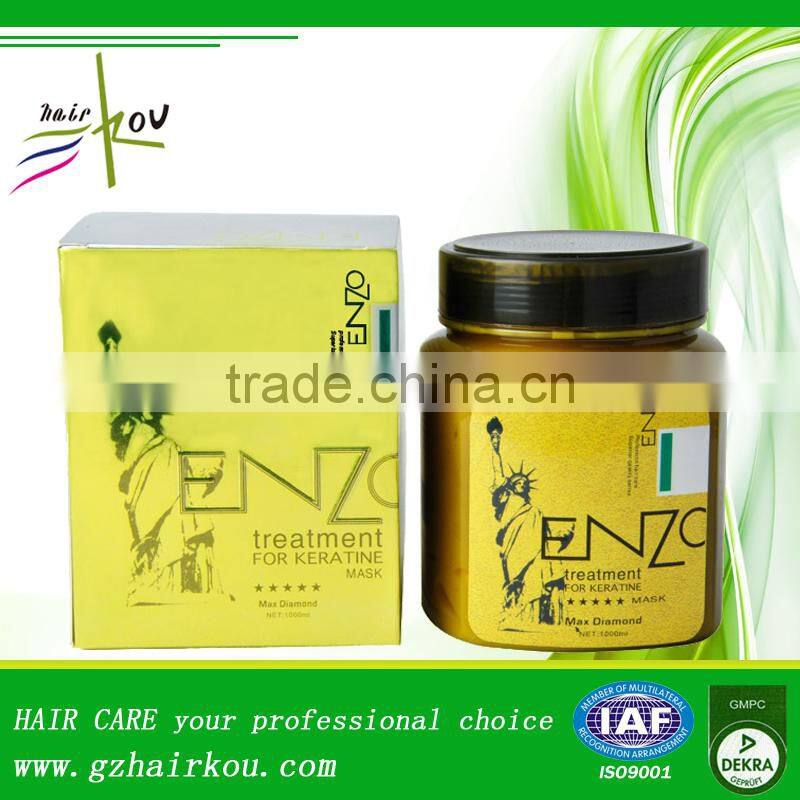 500ml Pure natural plant hair mask,keratin repair hair treatment mask