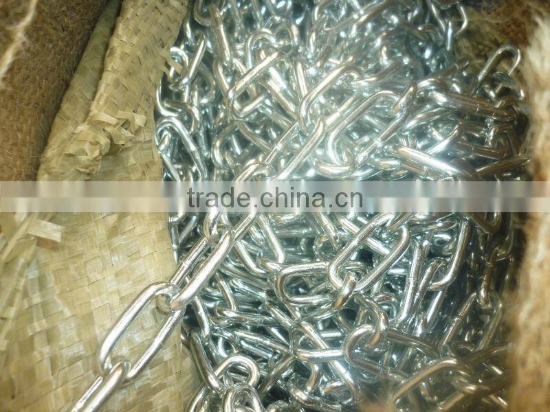 European style steel iron chain link chains
