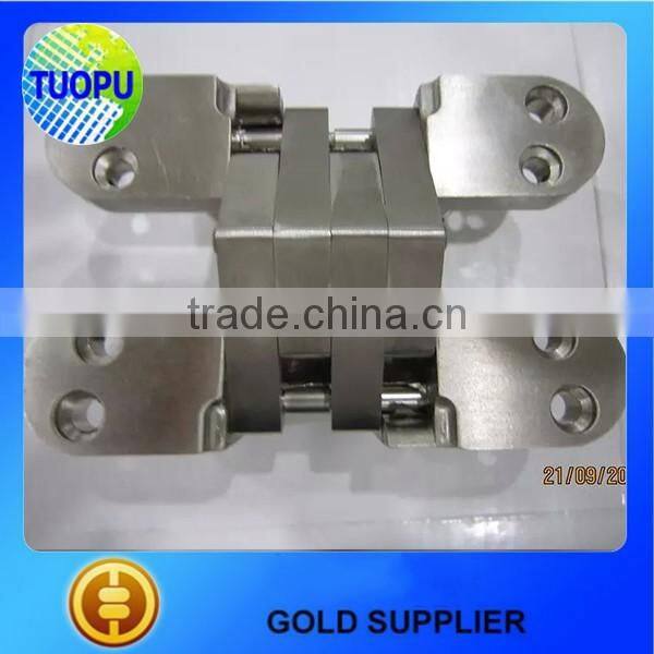25X118X18mm Door Invisible Hinge,SSS Surface Invisible Hinge,SUS 304 Invisible Hinge with 8 Holes