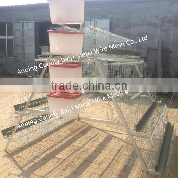 3 Tier Or 4 Layer Chicken Cages/Egg Laying Hen Cage/Battery Cage