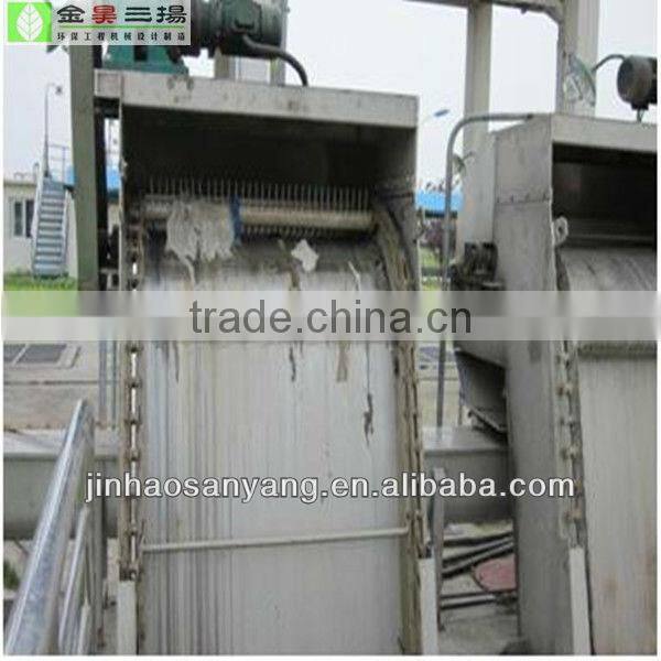 XGC type Rotary Bar Screen Machine for waste water treatment