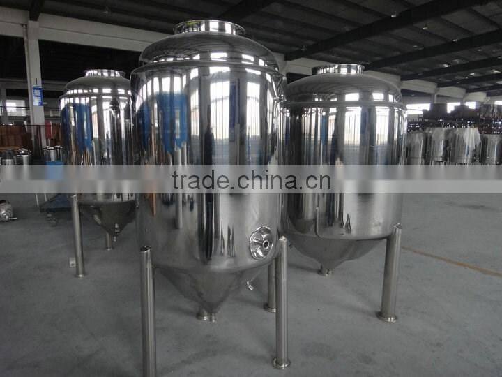 Micro brew stainless steel storage tank/brite beer tank