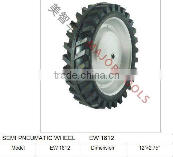 12x2.75 semi pneumatic wheel