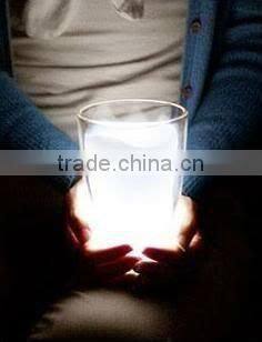 Plastic LED Night Light Color Changing Milk Cup