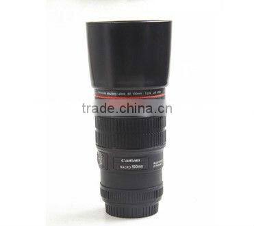 Camera lens cup Macro Lens 11 EF 100mm f2.8L 520ML Thermos Coffee Cup Mug