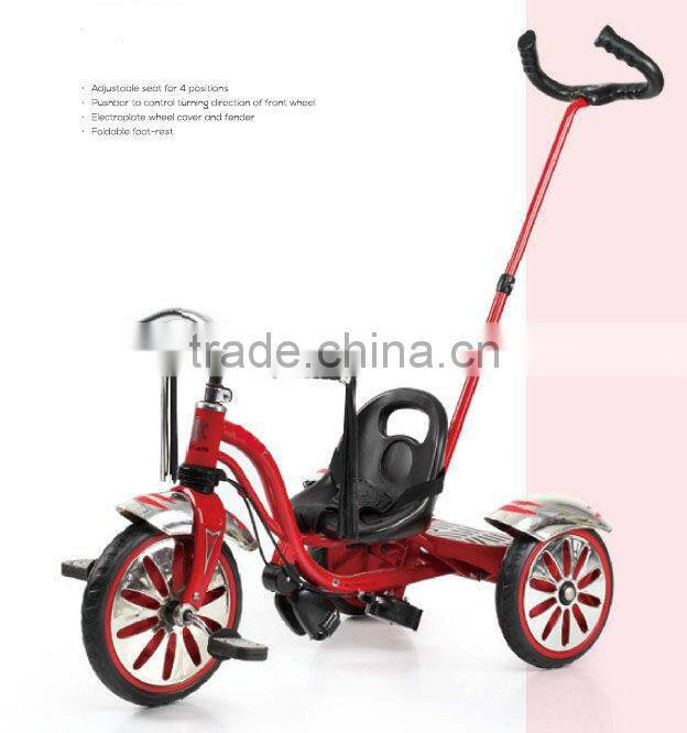 children tricycle with handle bar