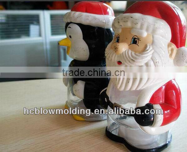 OEM Blow Molding Plastic Big Santa Claus Dolls Christmas Toys Snowman 3d Doll For Sale