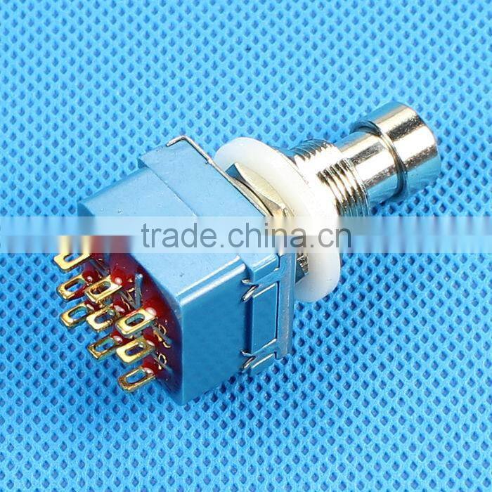 3pdt guitar switch guitar effect pedal switch with gold terminals