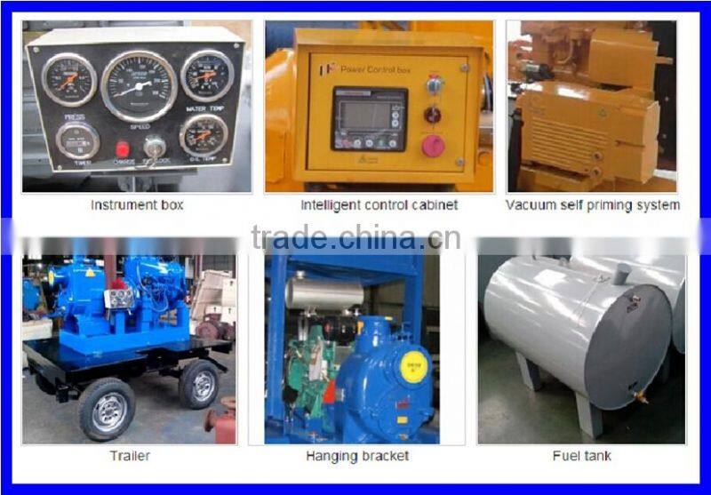 Centrifugal Semi-open Impeller Diesel Engine Water Pump