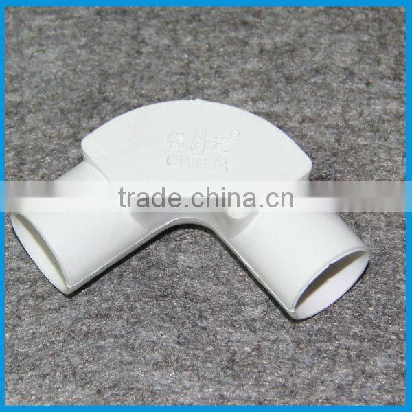 White Electrical Conduit Fittings 20mm PVC Male Bush
