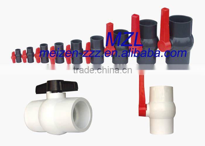 pvc/upvc double union ball valve