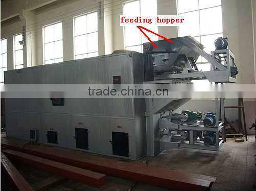 Reciprocating grate hot air generator