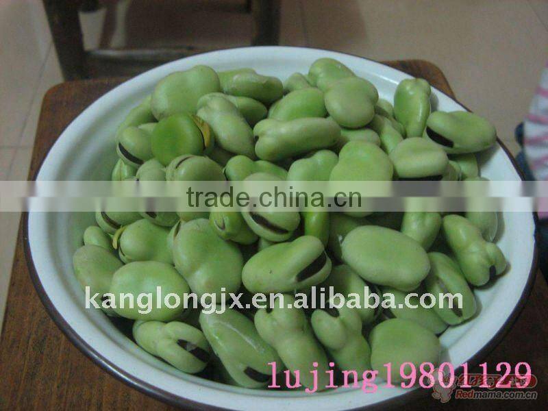 Horsebean shelling machine