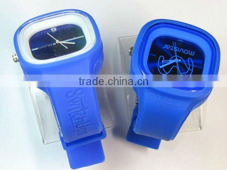 Top Quality Silicone Jelly Watch Japan Movement 3ATM waterproof with Customized logo acceptable CE/ROHS Passed