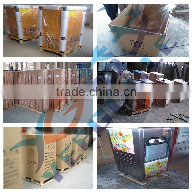 supper market commercial soft ice cream making machine
