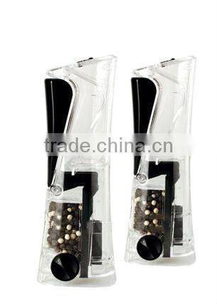 Manual 2 in 1 Acrylic Pepper Grinder