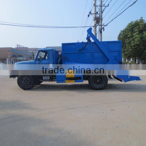 140hp 4*2 DONGFENG Hydraulic lift refuse truck 6 m3