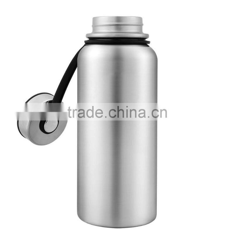 Double Walled Construction acuum Insulated Stainless Steel BPA free Water Bottle travel mug Keeps Your drink hot/cold