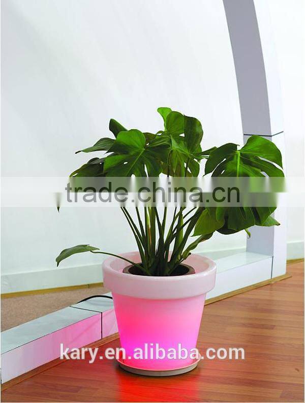 16 kinds Color Led Garden Flower Planter