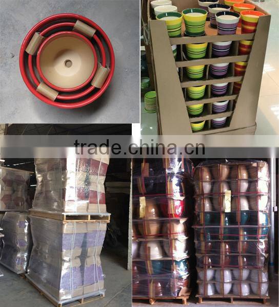 Garden decoration concrete square pot concrete planter pot