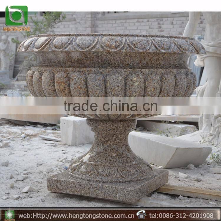 Marble Flowerpot Vases