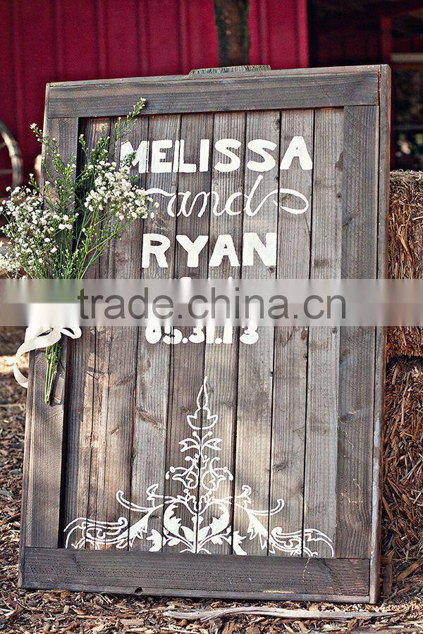 wedding wooden sign