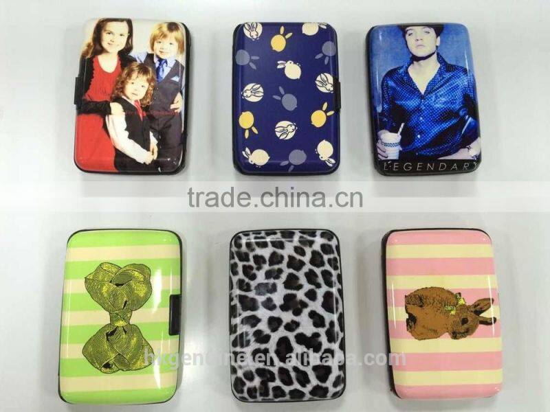 Popular aluminum card case,matel credit card holder
